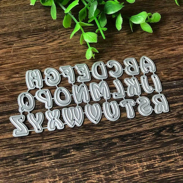 Letter Metal Cutting Dies Scrapbooking Embossing Stencil Craft Card Die E1 E6B4