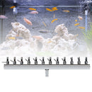 Air Oxygen Pump Aquarium Fish Tank Stainless Steel Splitter Hose (12 Ways)