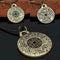 Retro Feng Shui Money Amulet Pendant Necklace Lucky Wealth Coming Men 50cm S8P2