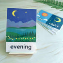 Picture Flash Card 12 pcs/ Set Toddler Kids Educational Learning Cards X5N4 F9A7