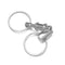 Disassemble Double Ring Key Ring Separate Child-mother Buckle Keychain