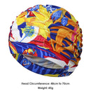 Ladies Swim Cap Long Hair Swimming Cap Elastic Draping Bathing Cap for Swim Pool