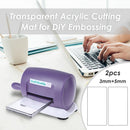Transparent Acrylic Cutting Mat for DIY Embossing Cutting Die Machine (3 mm)