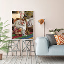 Oil Paint By Numbers Picture DIY Painting Dwarf Old Man Drawing on Canvas