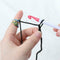 Thimble Finger Knitting Loop Crochet Ring Peacock Yarn Guides Sewing G1F8