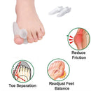 Foot Care Toe Corrector Hallux Valgus Correction Toe Separator Bunion Splint