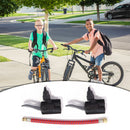 Bicycle Inflate Pump Pants Dual Head Schrader Presta Valve Adapter Set Bike Parts
