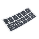AC Climate Control Button Repair Decals Stickers For AUDI A4 B6 B7 2000-2004