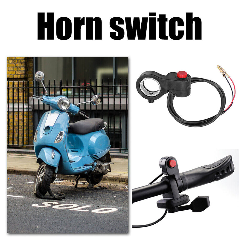 Horn Starter Switch for Electric Bicycles Handlebar Single Kill Button Switch