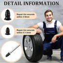 32x Car Vacuum Tire Repair Nail Motorcycle Tubeless Tyre Repair Rubber Nail SET