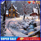 Snow House Rhinestone Mosaic Kit 5D DIY Full Drill Diamond Painting (B2350)