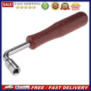 Wood Handle Piano Tuning Hammer Tip String Pin Wrench Tuner Spanner Repair