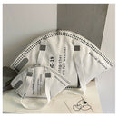 Canvas Large Capacity Handbag Shoulder Bag Messenger Bag Tote Bag Ladies