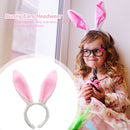 Bunny Ears Headwear Comfortable Rabbit Ears Headband Accessories for Kids A