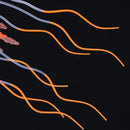 Simulation Artificial Jellyfish Glowing Aquarium Fish Tank Decor(Orange)