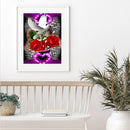5D DIY Diamond Painting Roses Doves Full Drill Rhinestone Mosaic Art Picture