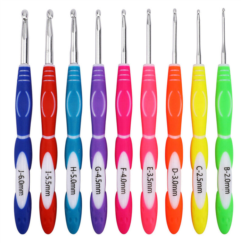 Multi Styles Crochet Set Gauge Needles Knitting DIY Lace Crochet Accessories