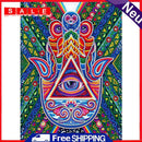Special Shaped Luminous Diamond Part Color Eye Picture DIY Paint Kit Decorated