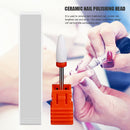 Nail Art Ceramic Nail Polishing Head for Grinding Nail Bits Replacement Head