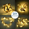 Retro Rope Fairy Lamps 8 Modes for Home Holiday Party (5m+solar energy)
