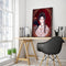 Beauty Girl Oil Paint by Numbers Hand Painted Frameless Picture Home Ornament
