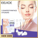 Invisible V-Shaped Thin Face Rubber Stickers Lift Fast Chin Glue
