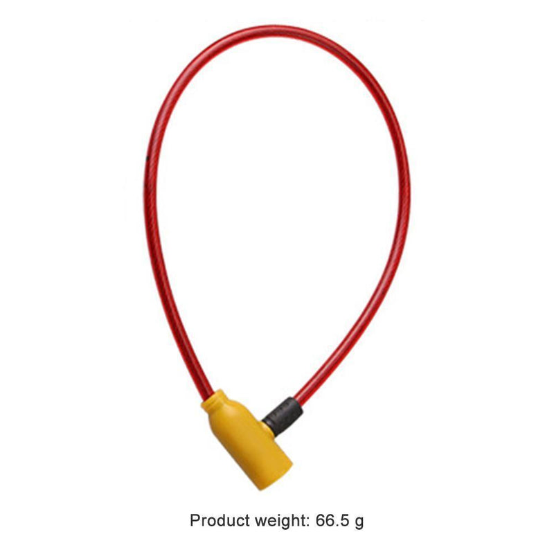 Metal Bicycle Lock Universal Outdoor Bike Anti Theft Security Lock with 2 K