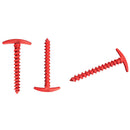 10pcs 14.5cm Camping Tent Ground Peg Nylon Canopy Awning Fixed Nail (Red) Newly