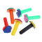 JUNERAIN 6pcs/Set Plastic Sponge Paint Graffiti Brushes DIY Drawing Toys Di