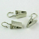 10X Steel Small Curtain Hanging Bulldog Clips Shipping Peg D7L2 Free Z0T8 R0O0
