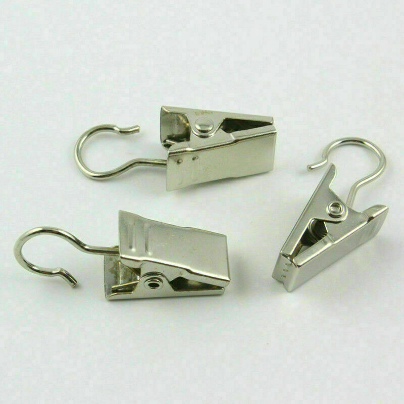 10X Steel Small Curtain Hanging Bulldog Clips Shipping Peg D7L2 Free Z0T8 R0O0