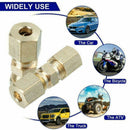 Brake Lines Union Auto Brass Replacement Compression Durable CA Connector P1B5