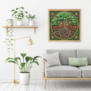 5D DIY Full Drill Diamond Painting Tree Cross Stitch Mosaic Kits Bedroom Decor