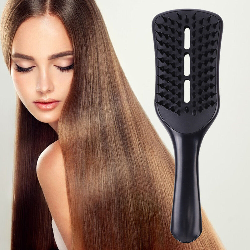 TPE Scalp Massage Comb Shampoo Hair Brush Salon Tools Combs Prevent Tangles