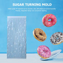 2 Pack Fondant Mold Easy Clean Fondant Cake Mold Non-slip for Baking Pastry T