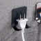 Self-adhesive Stainless Steel Double Hooks Bathroom Shaver Holder Hanger #F