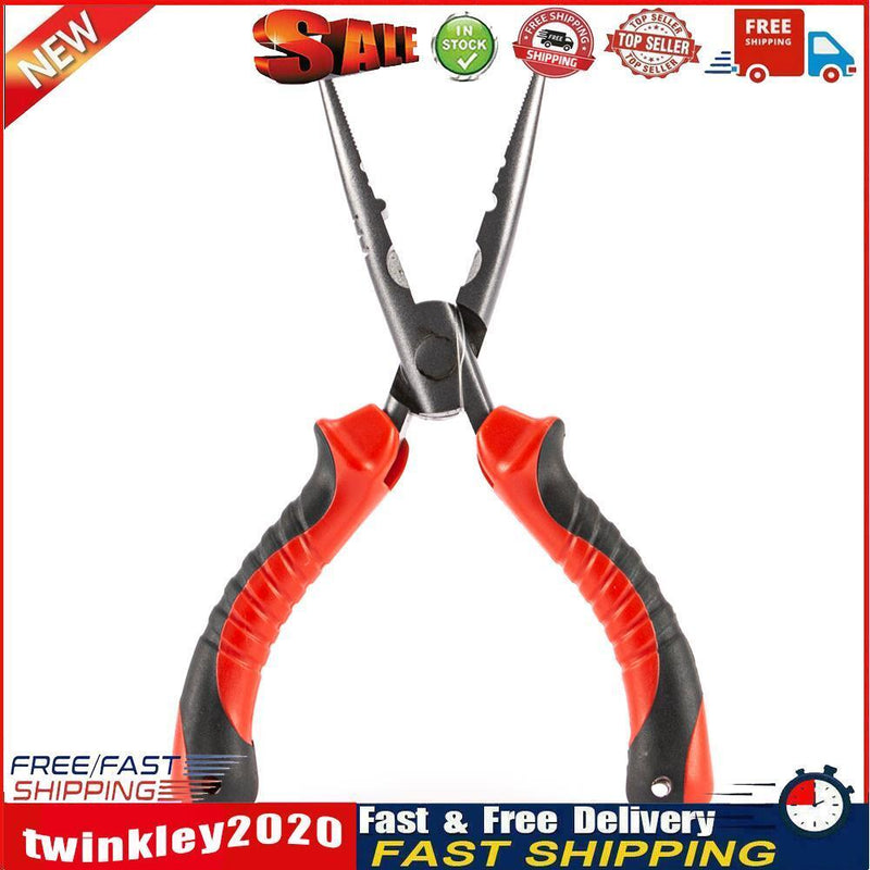 Multifunctional Fishing Pliers Portable Fish Line Cutter Hook Remover (S) Newly