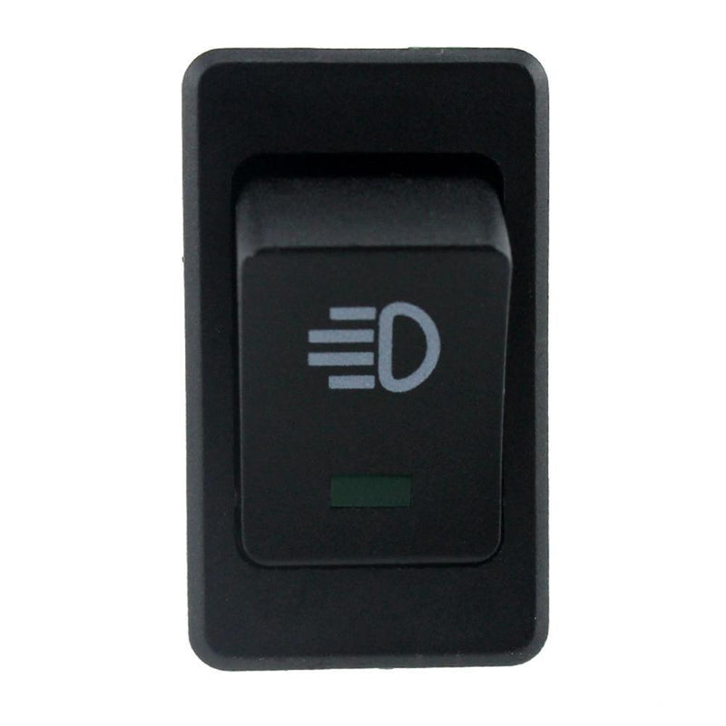 12V 35A 4 Pin Fog Light Rocker Switch with LED for Car Truck Dash (4 Color)