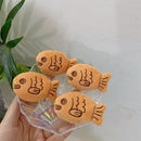 Backpack Clothes Accessories Sweater Small Fish Taiyaki Brooch Corsage Badge