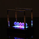 Newton Cradle Table Decor Pendulum Steel Balance Ball Switch Control (M) Newly