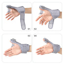Thumb Splint Stabilizer with Wrist Support Carpal Adjustable Brace (Gray) Newly