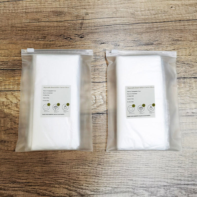 20pcs Beard Hair Catcher Barber Cleaning Tools Sink Guard for Buzzing Trimming