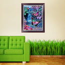 5D Diamond Embroidery Painting Butterfly Cross Stitch Craft Wall Decor Kit Newly