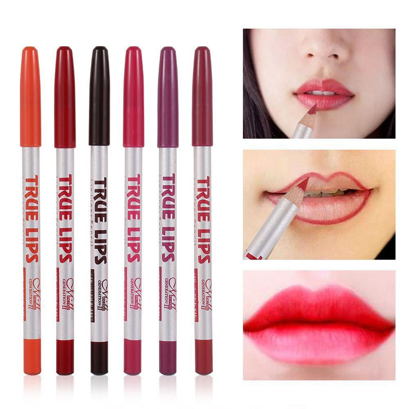 Waterproof Makeup Tool Beauty Lip Liner Matt Contour Lipstick Pencil Lipstick