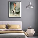 Diamond Painting 5D Full Round Drill Mosaic DIY Woman in Nature Kit Wall Deco