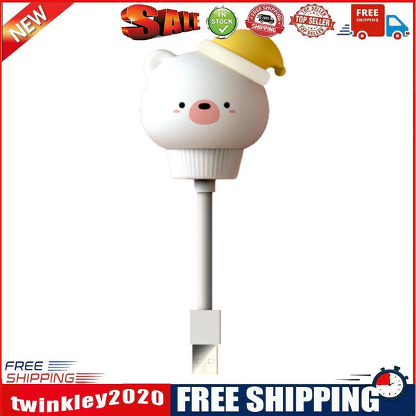 LED Animal Night Light Baby Kids Bedroom Lighting Bedside Lamp (A Regular)