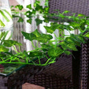 6.56ft Ivy Leaf Garland Green Plant Plastic Vine Foliage Decorations Y5Z2
