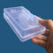 Small Transparent Plastic Storage Box Jewelry Parts Functional Boxes (Blue Newly