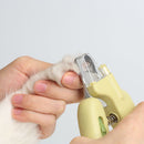 #A Plastic Pet Nail Clippers Banana Dog Cat Claw Grinder Toe Trimmer Pet Groomin