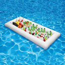 Cooler Inflatable Ice Bucket Floating Tray Food Fruit Containers Drink Float